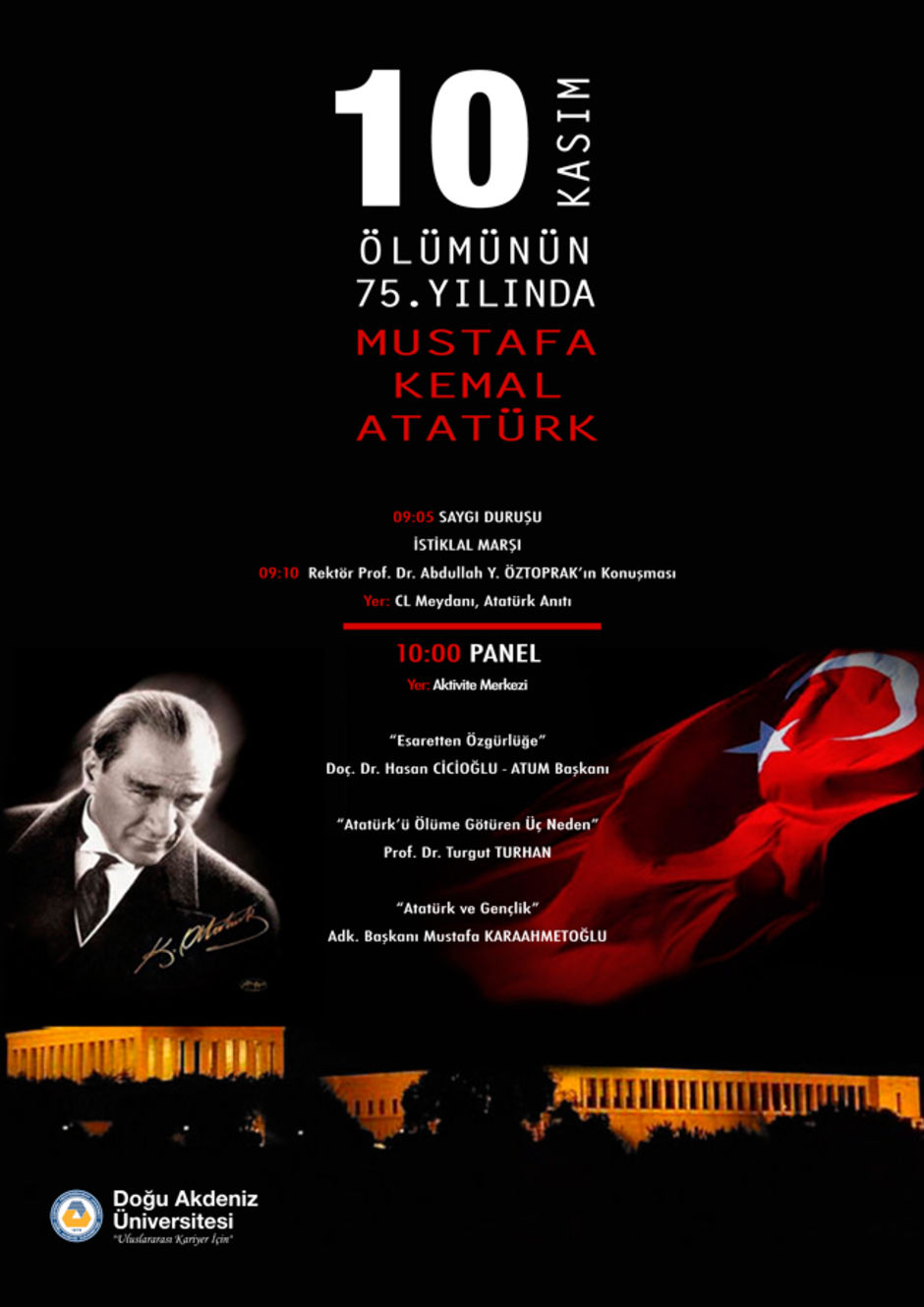 10 Kasım Ölümünün 75. Yılında Mustafa Kemal Atatürk