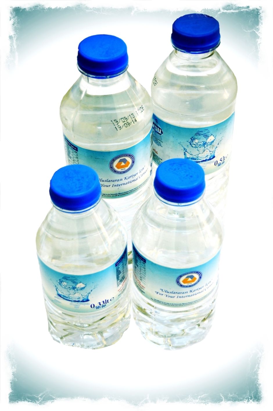 EMU Logo’s on Bottled Water Within the Campus