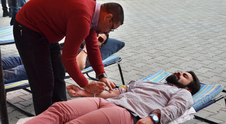 Blood Donation Campaign in EMU