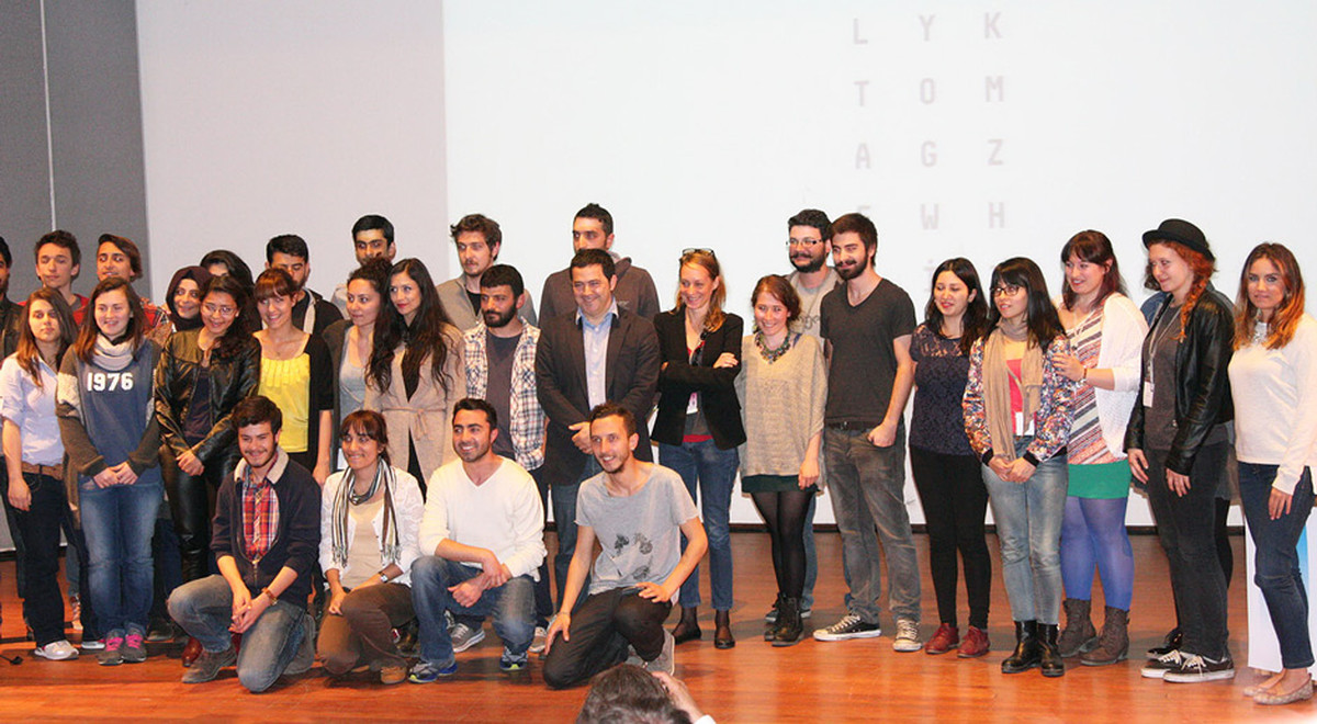 EMU Graphic Design and New Media Club Students at 18th İstanbul Graphic Design Week