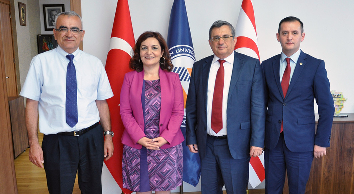 Giresun Üniversitesi Rektörü DAÜ’yü Ziyaret Etti