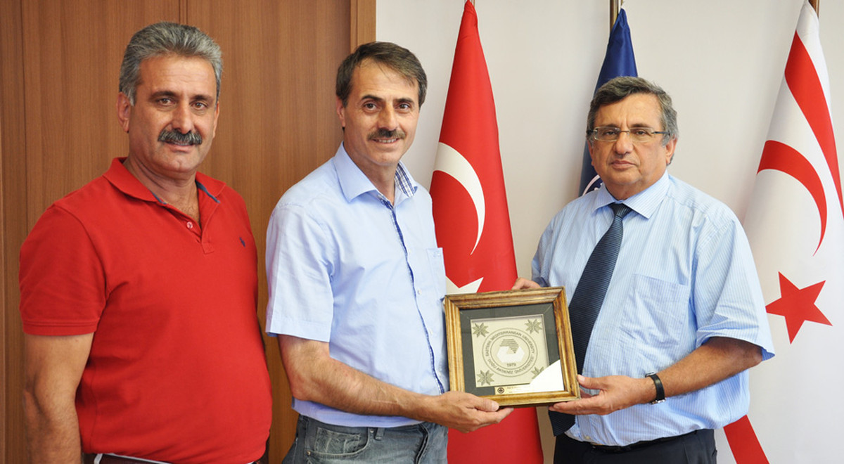 Sakarya Serdivan Belediye Başkanı Yusuf Alemdar Daü Rektörü Prof. Dr. Öztoprak’ı Ziyaret Etti