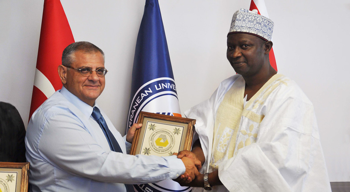 Nigerian Guests Visited EMU Rector Prof. Dr. Osam