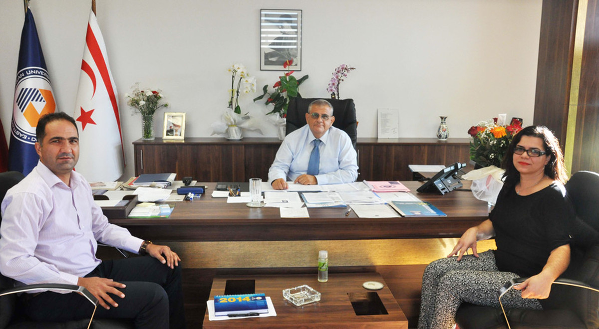 DAÜ BİR-SEN’den DAÜ Rektör Vekili Prof. Dr. OSAM’a Nezaket Ziyareti