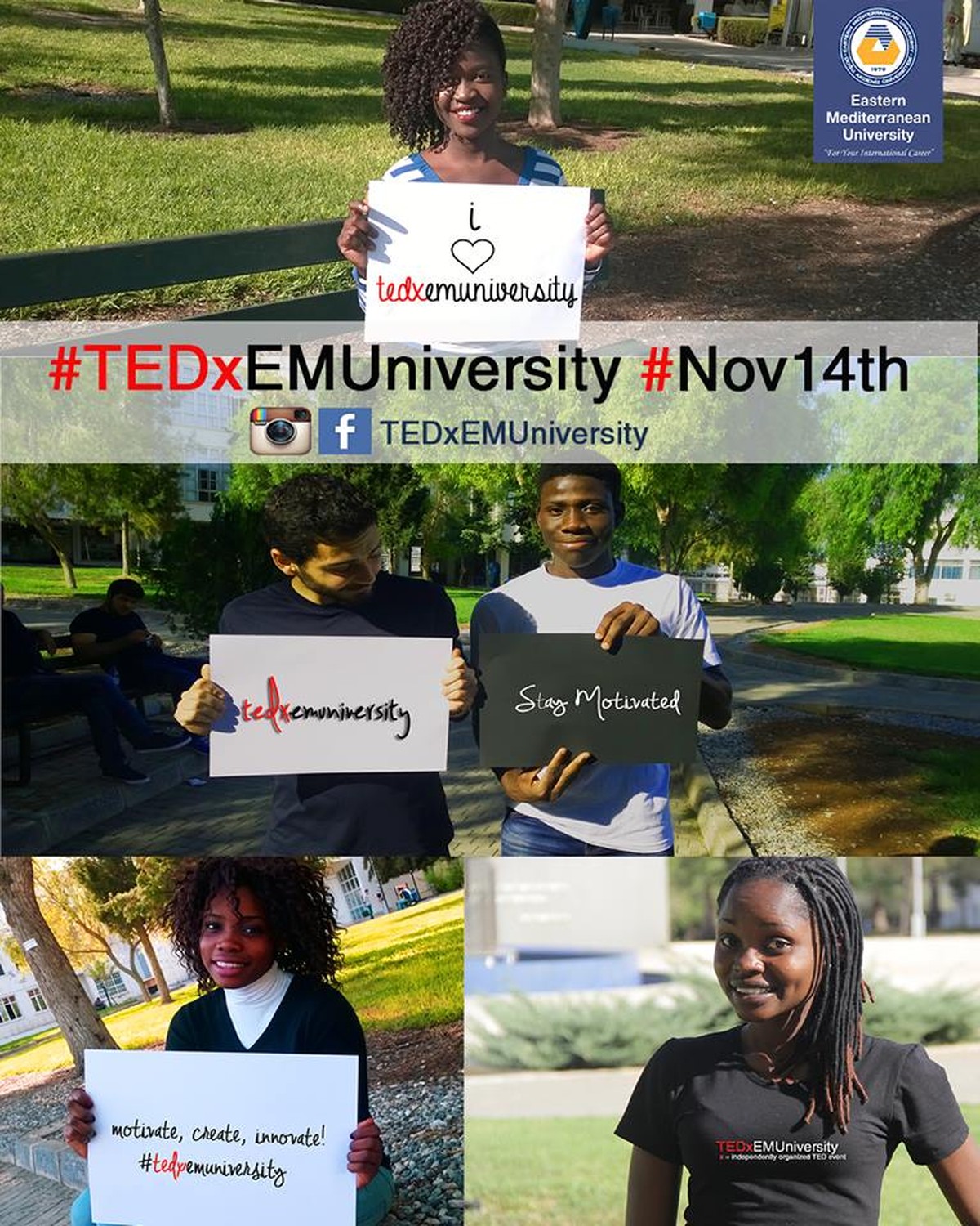 Conference: “Motiva Crea Innova Conference TedxEMUniversity”