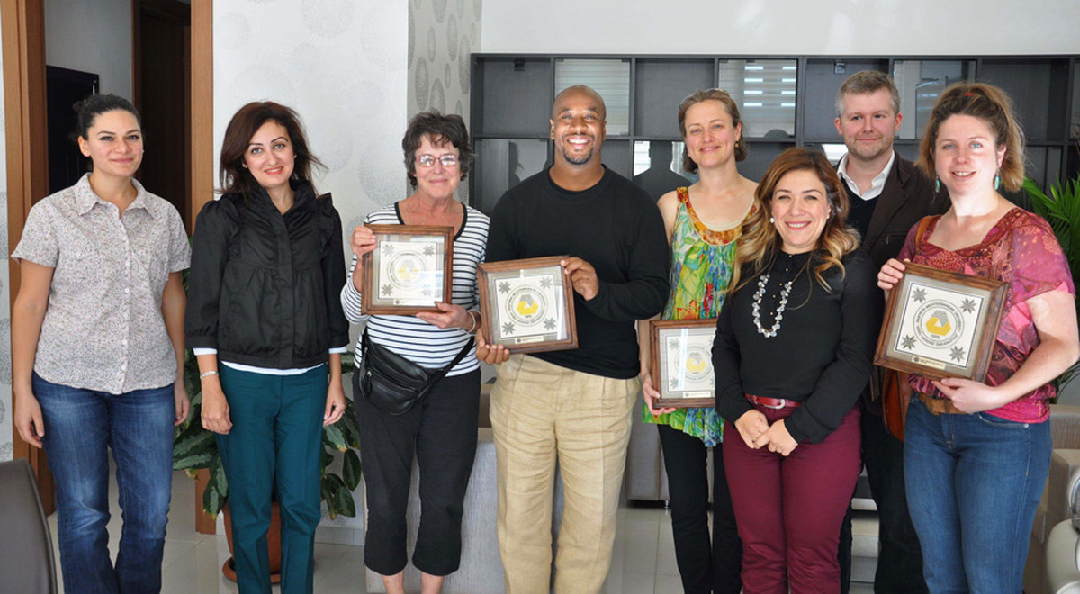 World Famous Apple Hill String Quartet Visited EMU Rector’s Office
