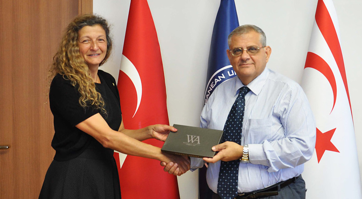 Robert Morris Üniversitesi Rektör Yardımcısı DAÜ Rektörlüğü’nü Ziyaret Etti