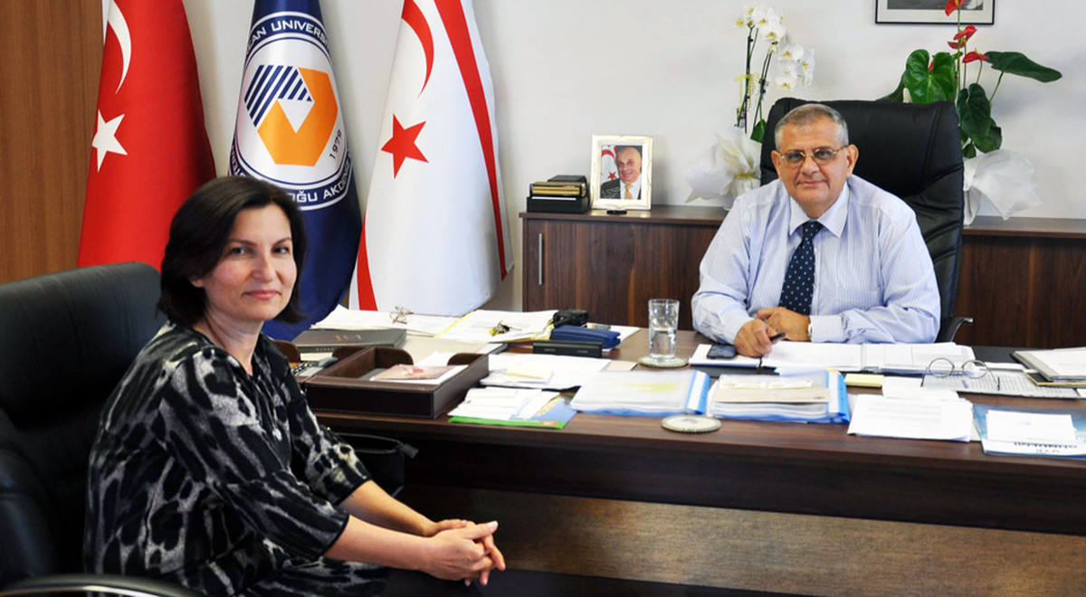 EMU Rector Prof. Dr. Osam Meeting EMU Staff in Person