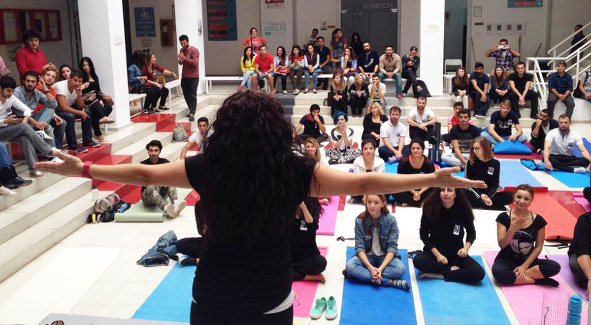 EMU Interior Architecture Department Designing a “Yoga Studio”