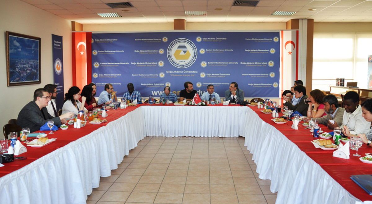 International Press Group Visited EMU