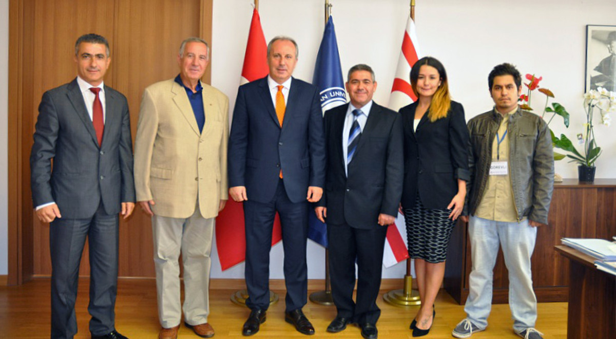 DAÜ, CHP Yalova Milletvekili Muharrem İnce’yi Ağırladı