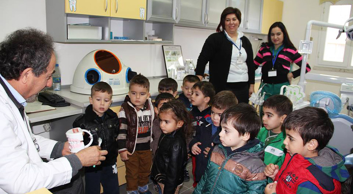 Students of EMU Stress the Importance of Oral and Dental Week