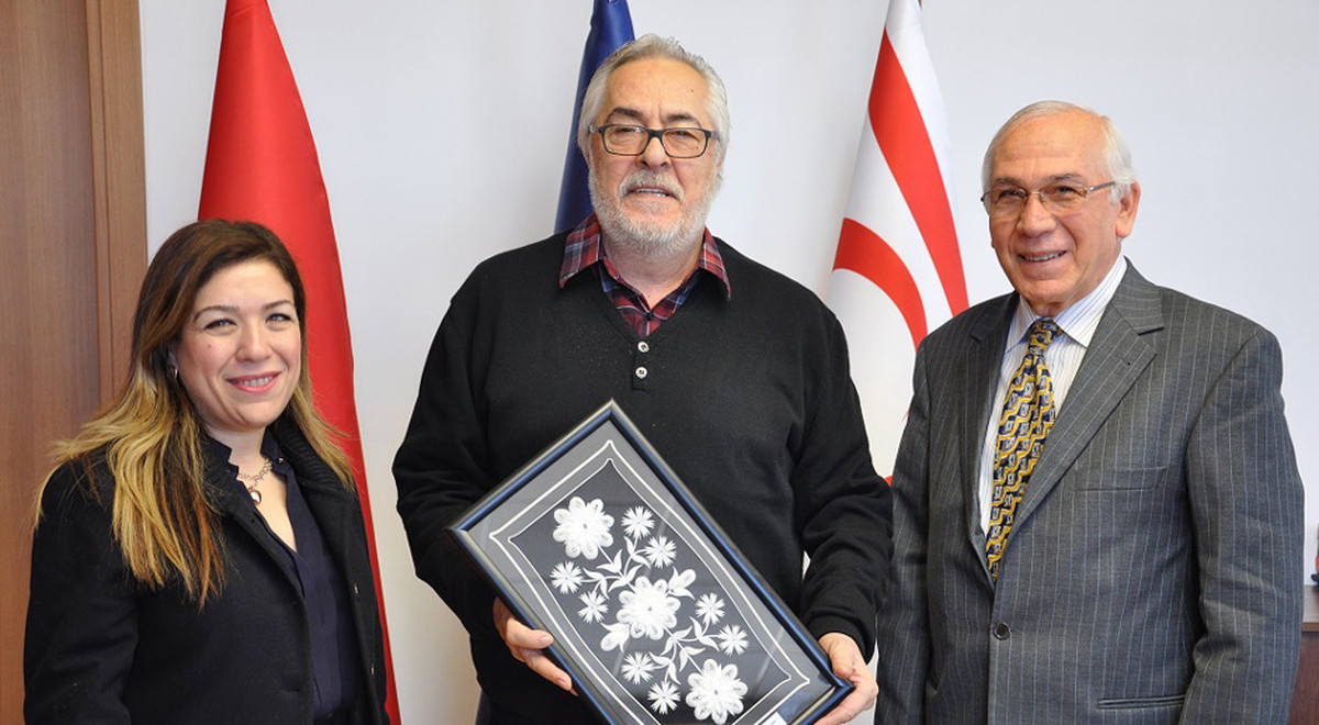 EMU Hosted Famous Theater Player Rutkay Aziz