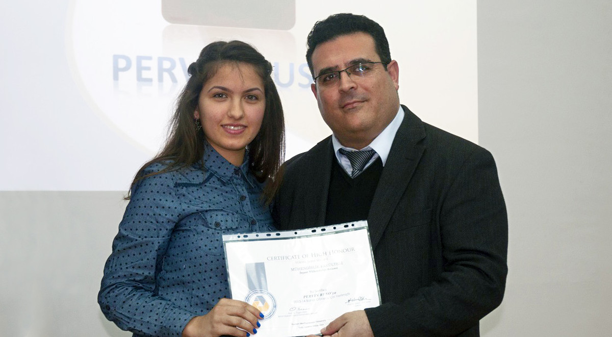 EMU Civil Engineering Faculty Awarded Successful Students