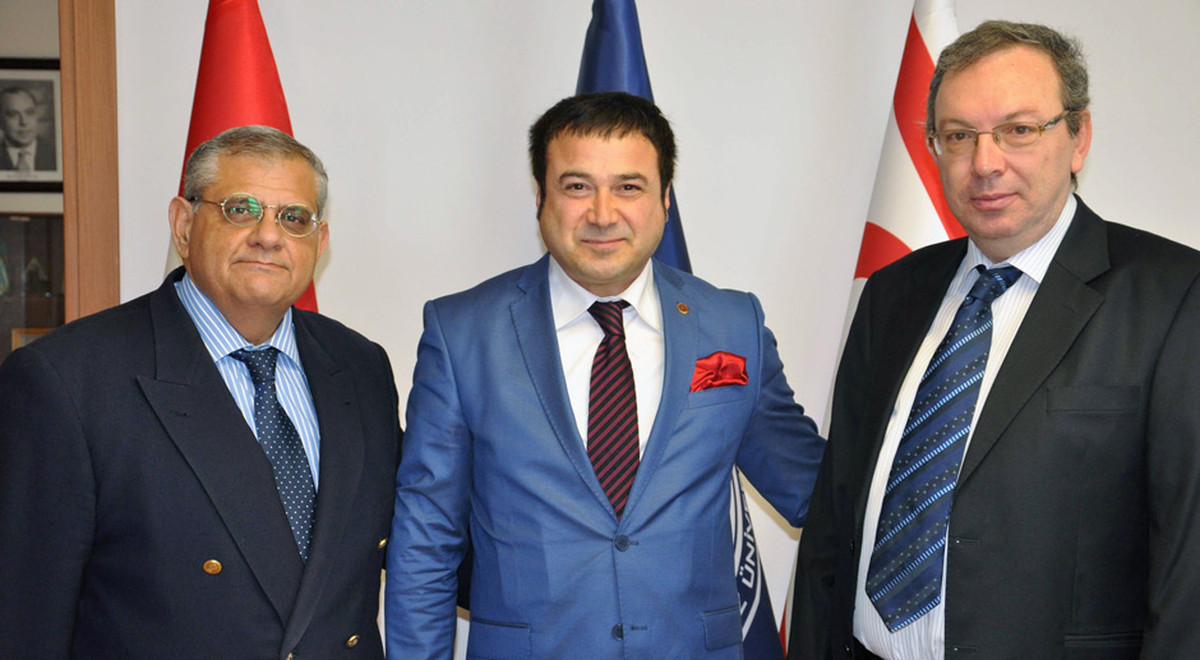 DAÜ Rektör Vekili Prof. Dr. Necdet Osam’a Nezaket Ziyareti Gerçekleştirildi