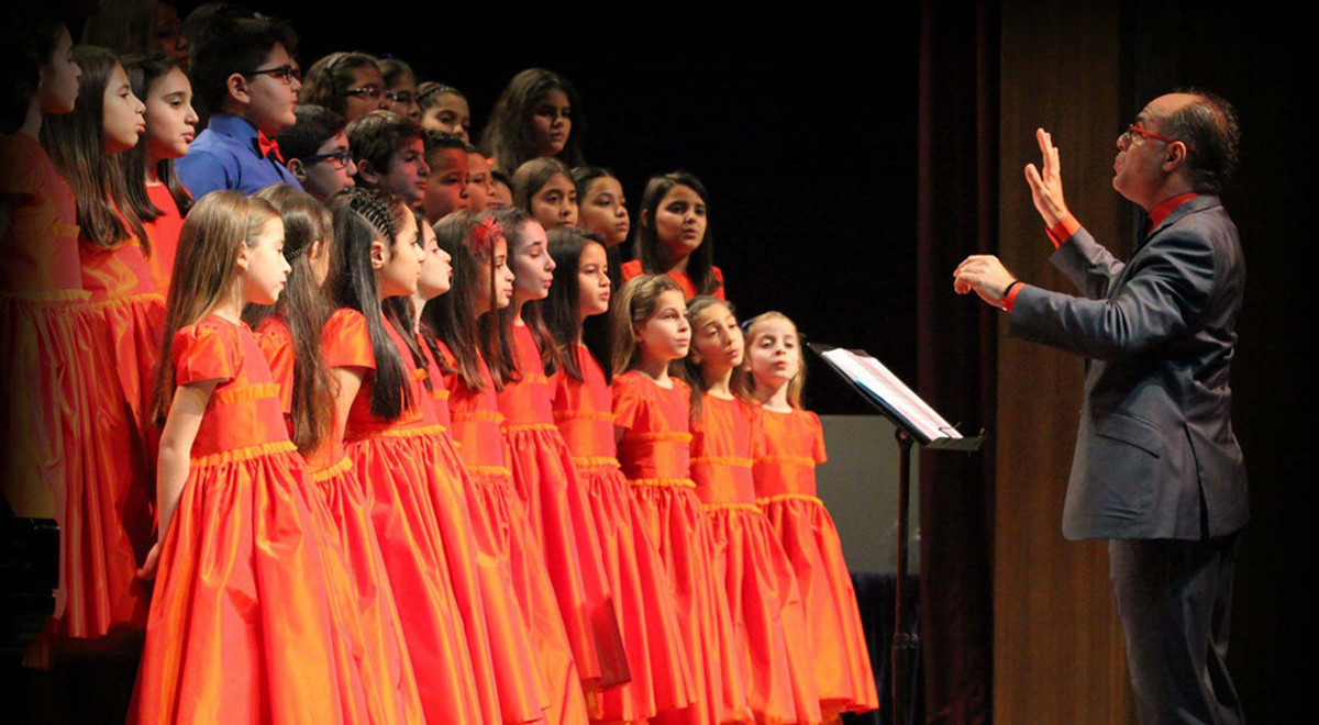 EMU CEC “ADA IŞIĞI” Children’s Choir Giving a Concert in Ankara
