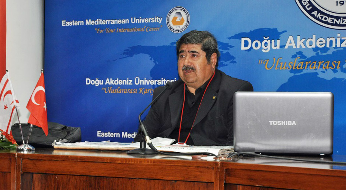 Presidential Elections Candidate Arif Salih Kırdağ in EMU