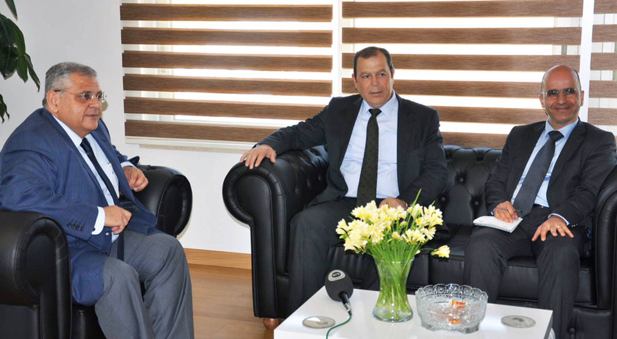 Minister of Health Dr. Ahmet Gülle Visited EMU