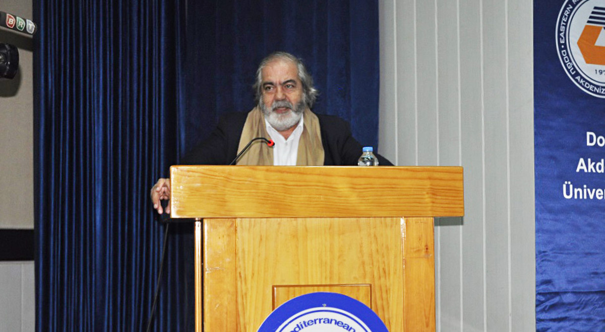 EMU Hosted Famous Economist and Writer Prof. Dr. Mehmet Altan
