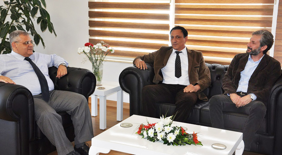 Cyprus Turkish Journalists Association Visited EMU Rector Prof. Dr. Osam