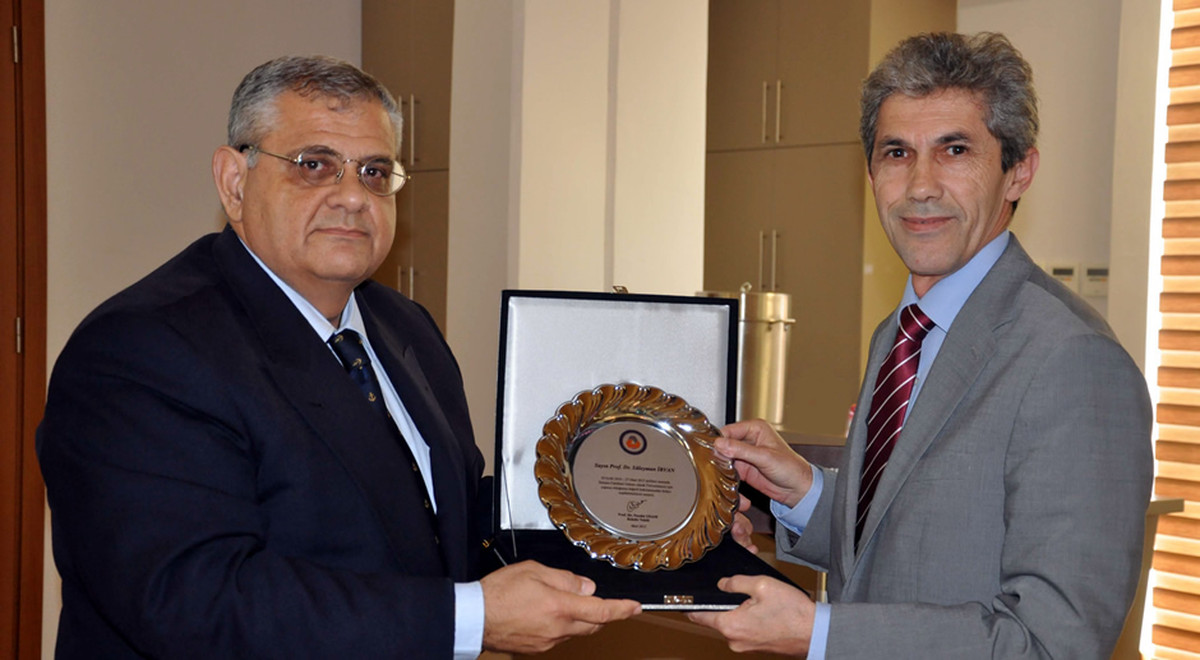 Eastern Mediterranean University Expresses Gratitude to Prof. Dr. Süleyman İrvan