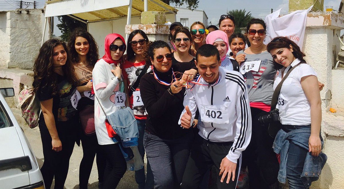 EMU Foreign Languages and English Preparatory School Participated in Mesarya Walk
