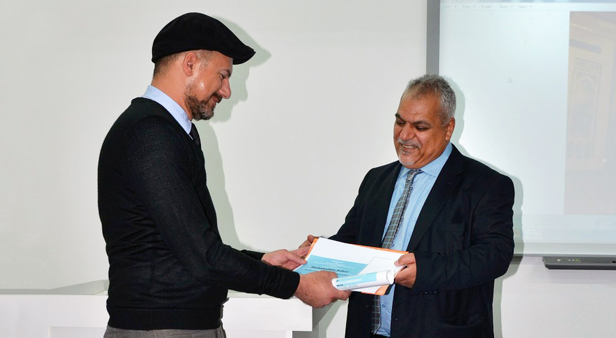 Başarılı Mimar Arfaei, DAÜ Mimarlık Bölümü’nde Seminer verdi