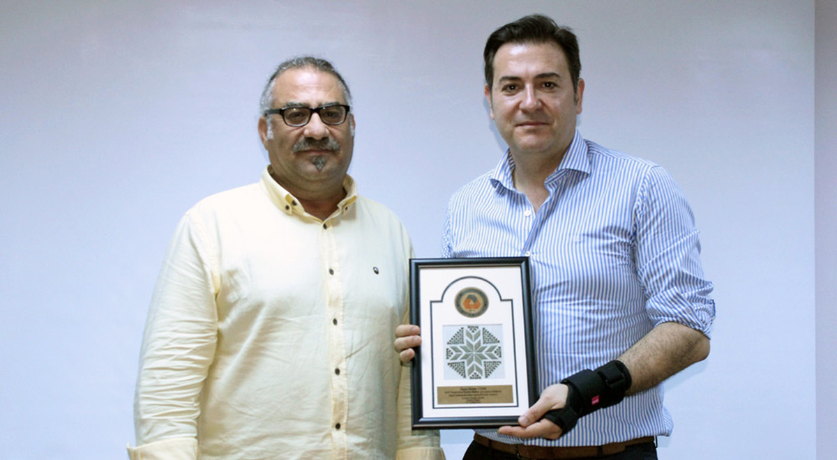 EMU Communication and Media Studies Faculty Hosted Famous Anchorman Serdar Cebe during the Career Week