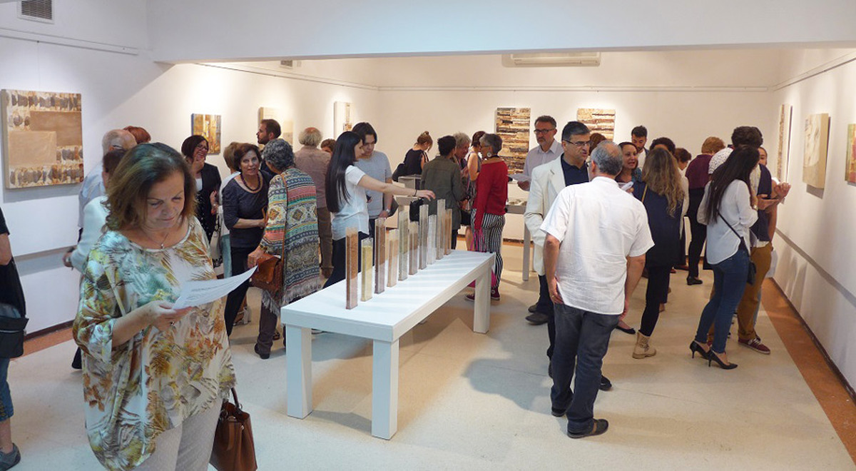 İsmet Tatar’s Geomorphologies Exhibition was Inaugurated in EMAA