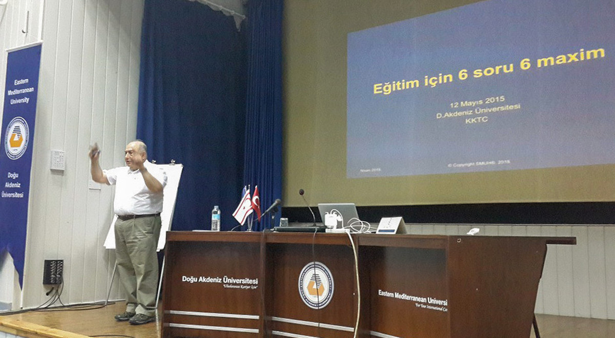 EMU Education Faculty Hosted M. Tınaz Titiz