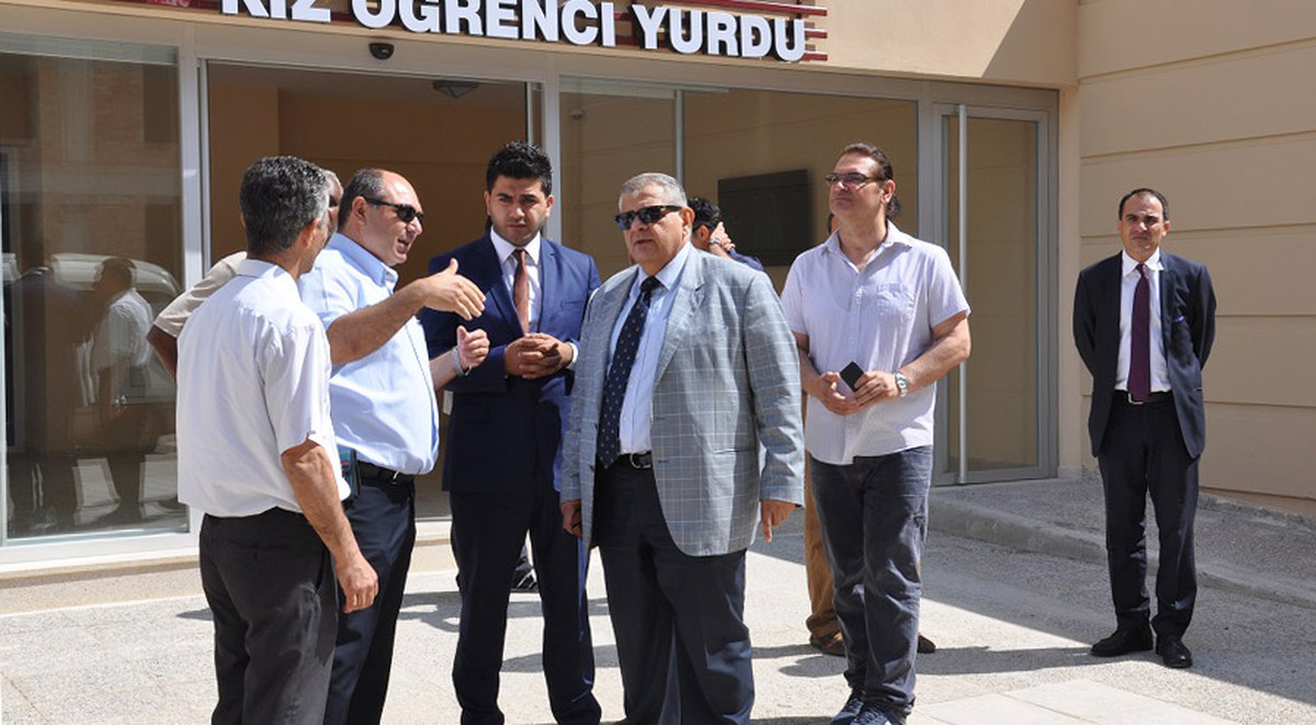 Rektör Vekili Prof. Dr. Necdet Osam’dan Kampüs Yurtlar Bölgesine Ziyaret