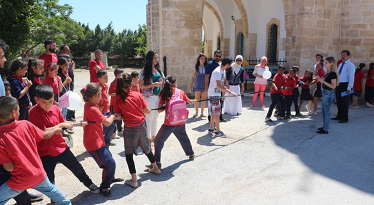Students of EMU Pre-School Teacher Education Program Mark International Children’s Day