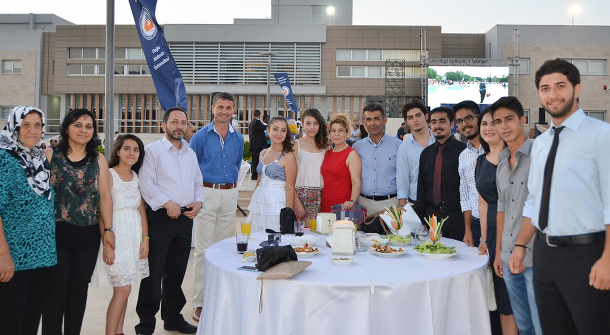 EMU Organised a Reception for the 2014-2015 Academic Year Spring Semester Graduates and Their Families