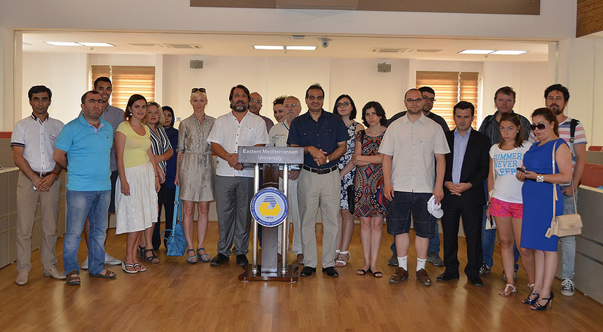 Yabancı Gazeteciler’den DAÜ’ye Ziyaret