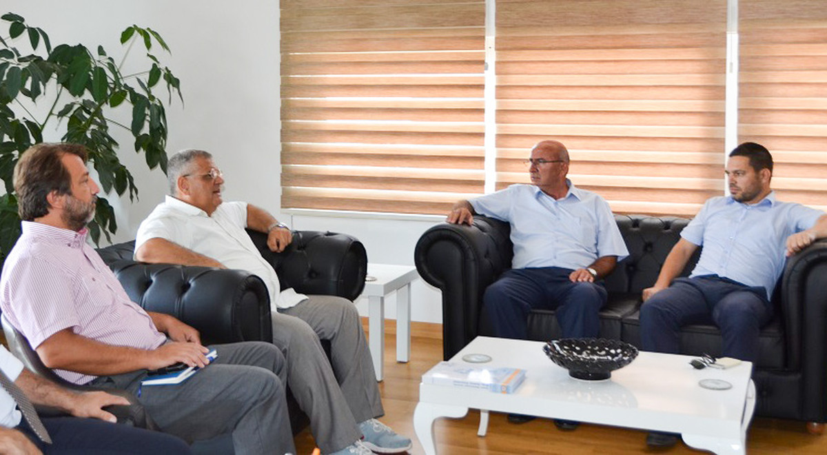 Chair and Representatives of the Communal Democracy Party Visited EMU