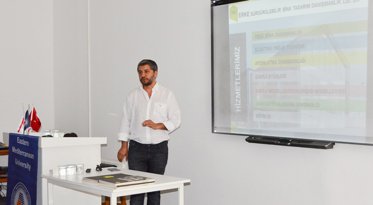 DAÜ’de Yeşil Bina Tasarım Semineri Gerçekleştirildi