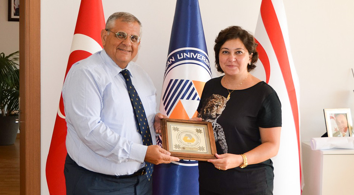 DAÜ Rektör Vekili Prof. Dr. Osam’a Lübnan Üniversitesi’nden Ziyaret