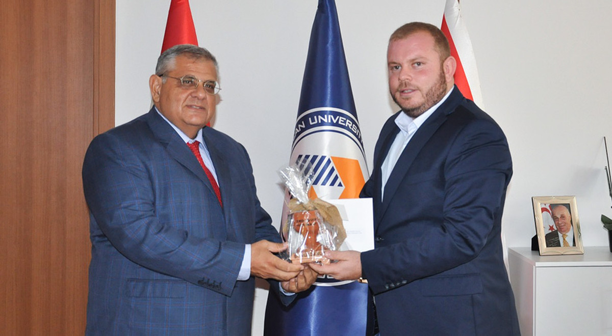 Mayor of Büyükkonuk Visited EMU