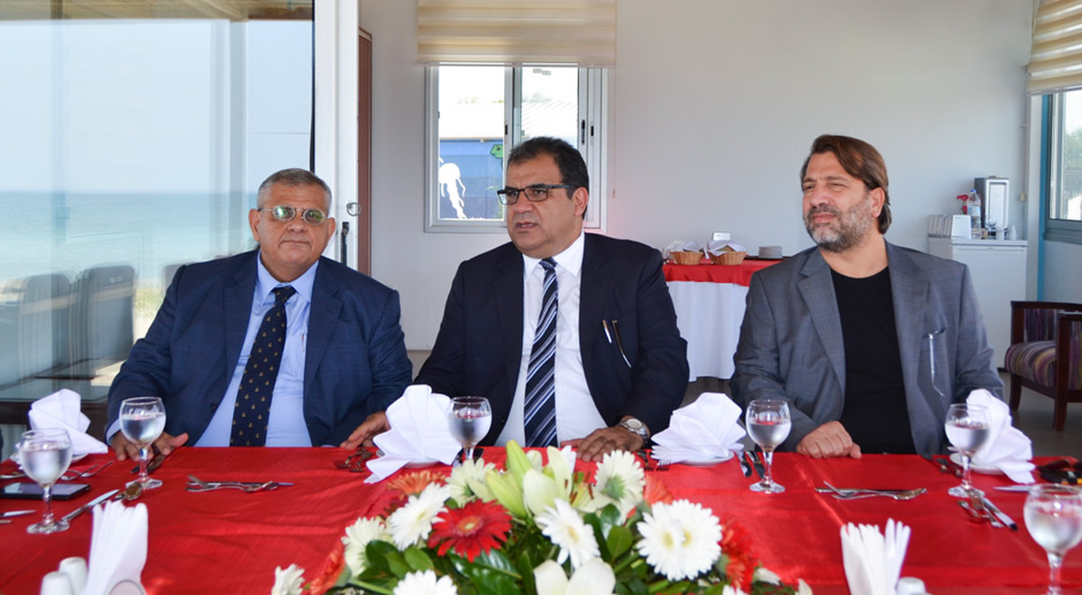 Turizm Bakanı Faiz Sucuoğlu DAÜ’yü Ziyaret Etti