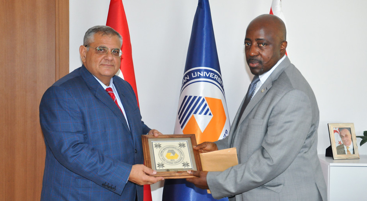 Nigerian Embassy’s Deputy Head of Mission Visited  EMU