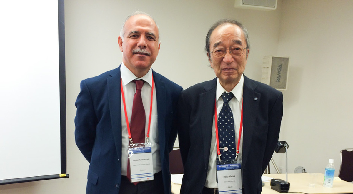 Prof. Dr. Hasan Kömürcügil Japonya’dan Ödül Alarak Döndü
