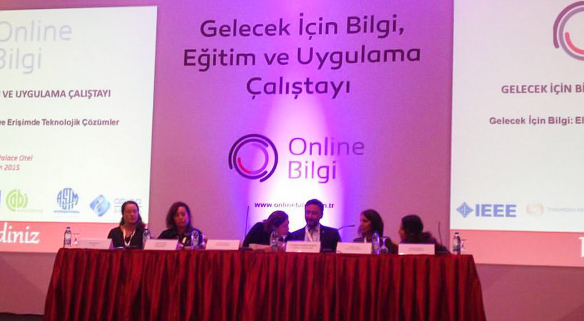 DAÜ “GİB 2015 – Gelecek İçin Bilgi: Elektronik Bilgiye Erişimde Teknolojik Çözümler” Çalıştayında Temsil Edildi
