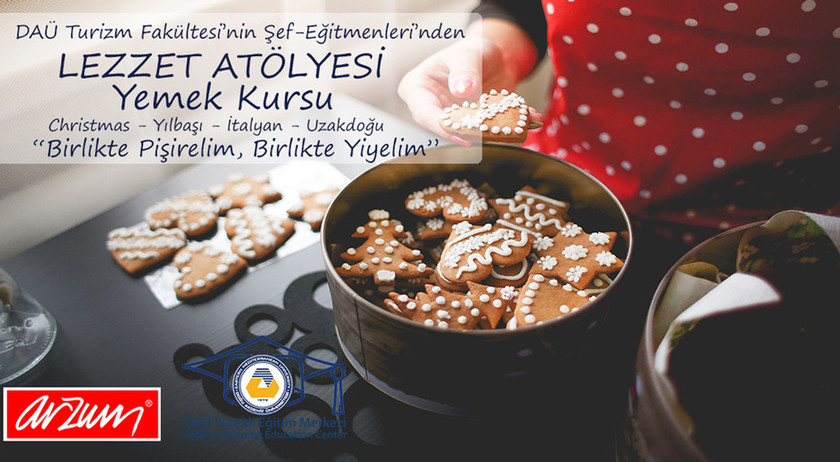 ‘Arzum’la Lezzet Atölyesi’ Yemek Kursları Başlıyor