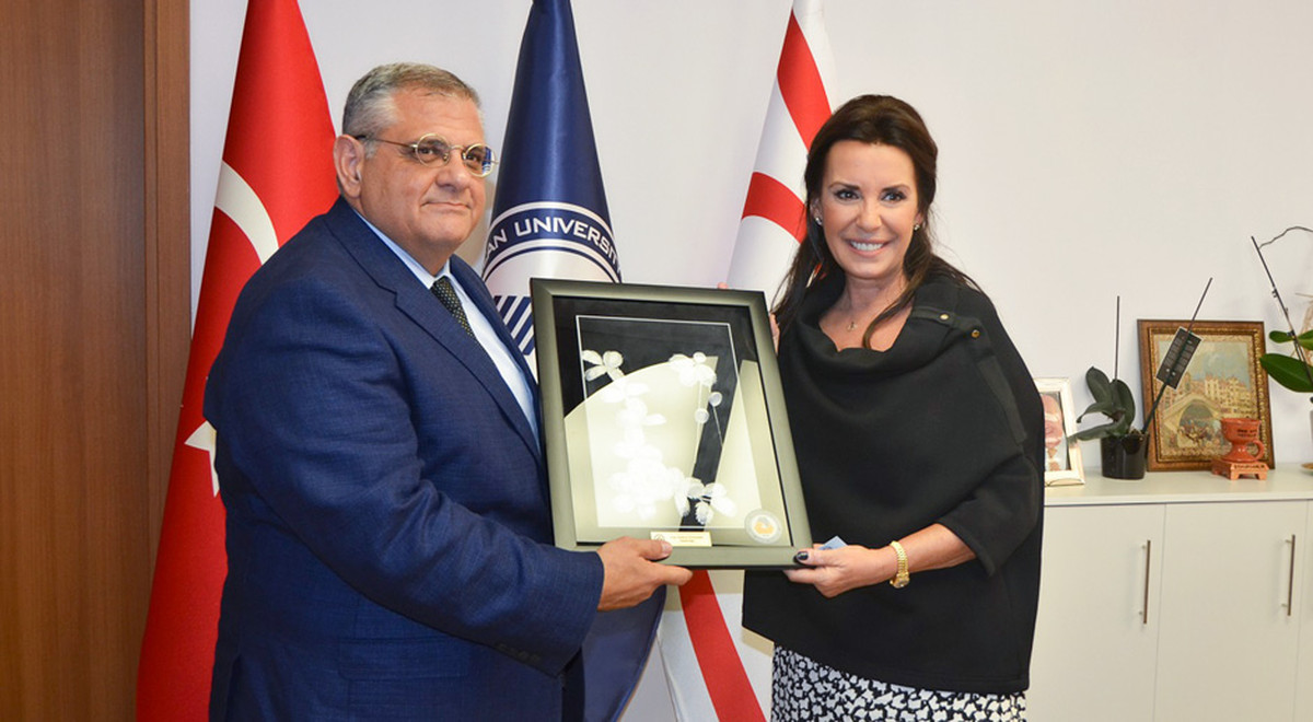 DAÜ Rektör Vekili Prof. Dr. Necdet Osam’ın Özel Bir Konuğu Vardı