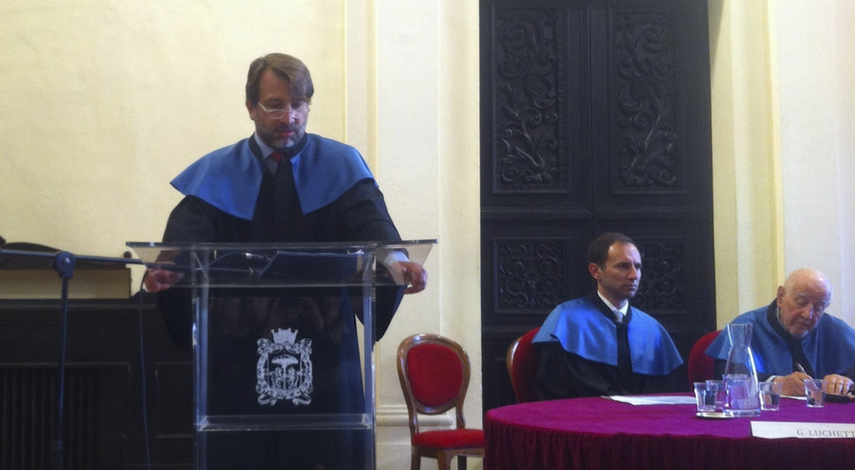 Vice Rector for Academic Affairs Prof. Dr. Ahmet Sözen Delivered a Presentation at the University of Bologna