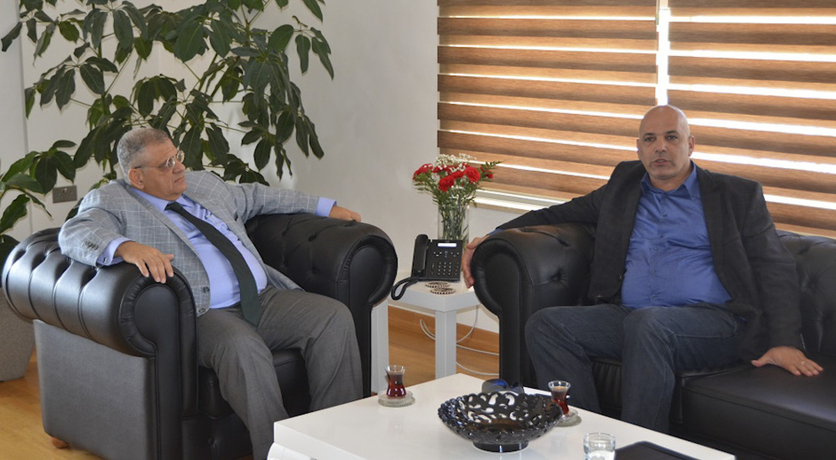 Mayor of Mehmetçik Visited EMU