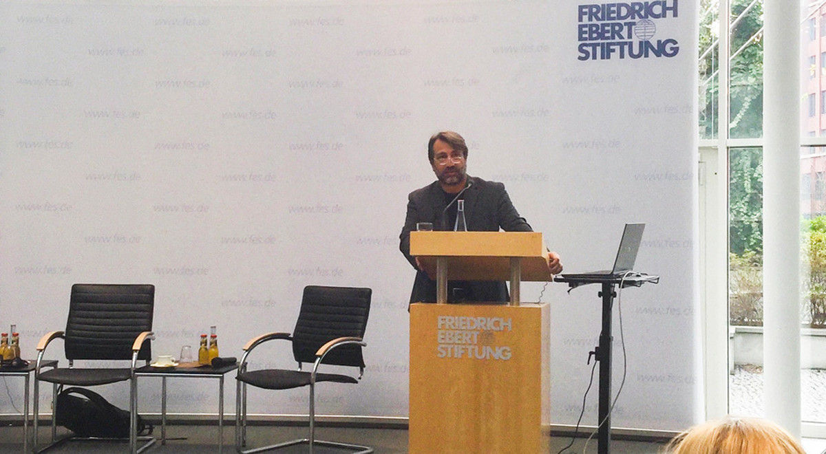 Vice Rector of EMU Prof. Dr. Ahmet Sözen Talked about Cyprus Negotiations in Germany