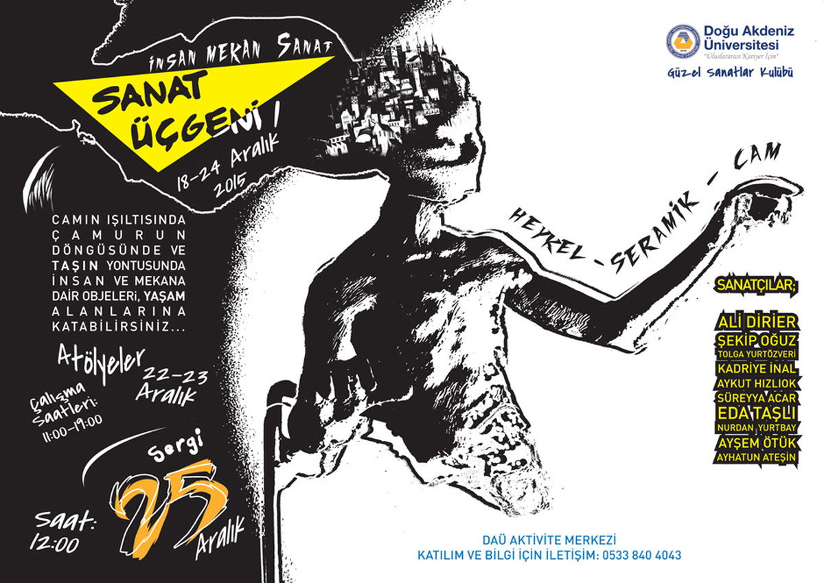 Triangle of Art: Sculpture Ceramic Glass