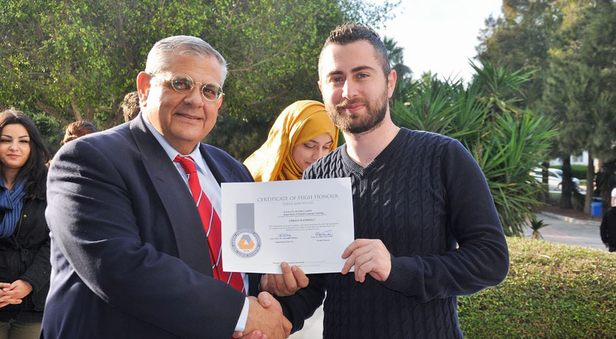 EMU English Language Teaching Department Awards Successful Students