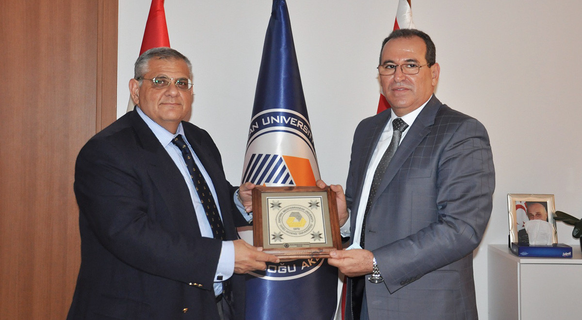 Libya Büyükelçiliği Akademik Ataşesi Dr. Abdülatif Latif DAÜ’yü Ziyaret Etti